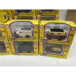 Seventy Classix Transport Treasures 1:76 scale die-cast models, all boxed (70)