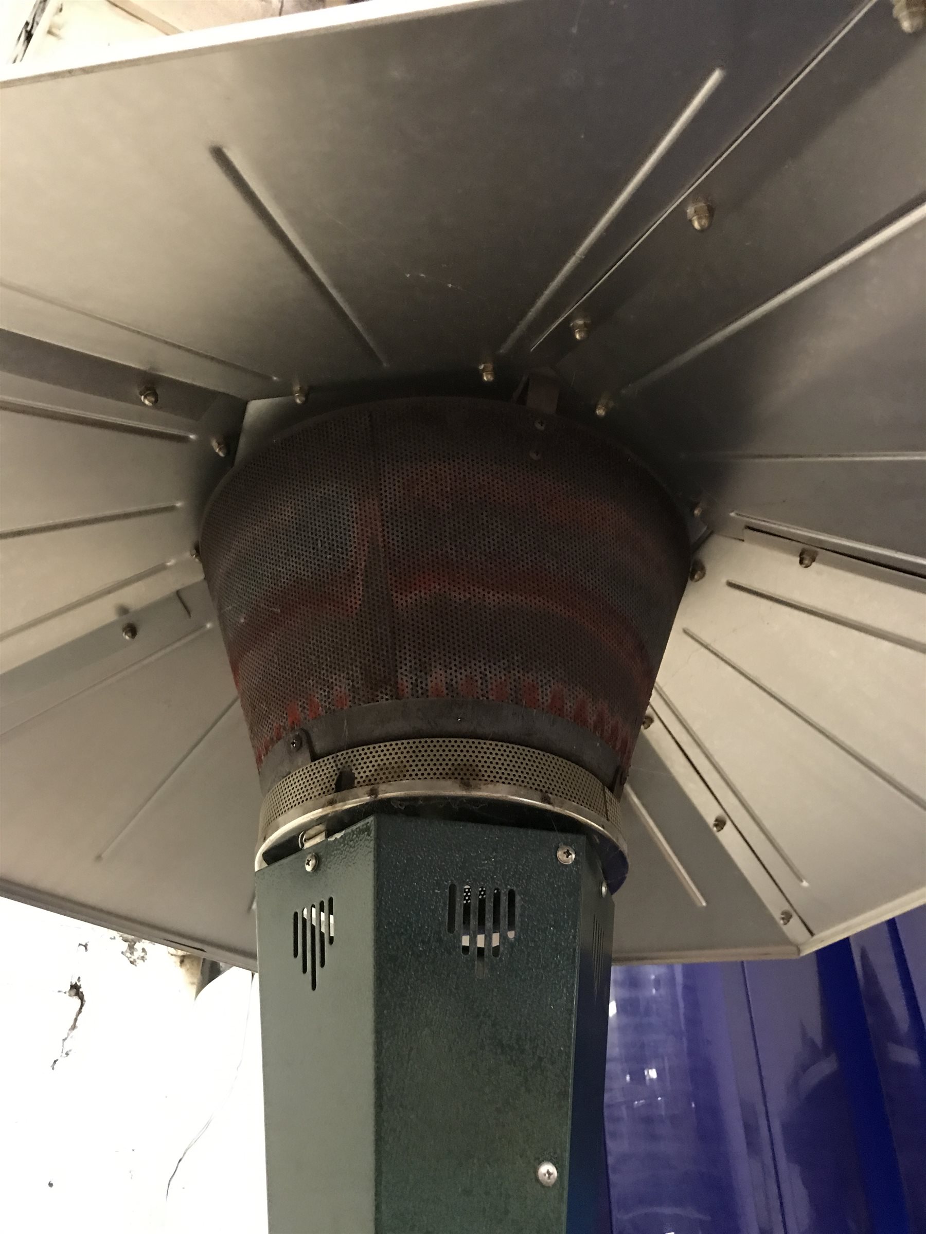  Universal Concepts Sahara gas garden patio heater, H221cm  