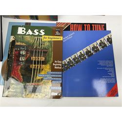 Seventeen modern books on guitars and guitar playing including The Classic Guitars of the 50s and 60s; The Acoustic Guitar by Freeth & Alexander; Electric Guitars - An Illustrated History by Jonathan Lister; Electric Guitars and Basses by Gruhn & Carter; Acoustic Guitar White Pages; The Ultimate Guitar Book by Tony Bacon etc