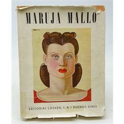  Maruja Mallo (1928 - 1942) Biography by Ramon Gomez de la Serna, printed in Spanish, pub. by Buenos Aires, Editorial Losada, 1942   