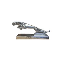 Reproduction Jaguar car mascot, H12cm