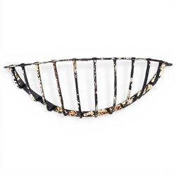 Three corner hay racks along with one normal rack