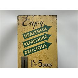 Wrigley`s chewing gum vending machine, H74cm, W16cm