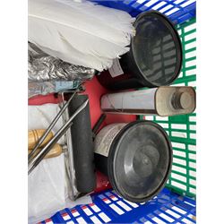 Tofko 'Norup Maxi' etching press, bench and accessories including: etching ink, rollers, varnish, etching ground etc. (bed size approx. 60cm x 41cm)