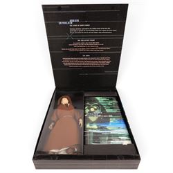 Four Hasbro The Kenner Collection Star Wars Masterpiece Editions, comprising Aurra Sing Dawn of the Bounty Hunters, Anakin Skywalker The Story of Darth Vader and two C-3PO Tales of the Golden Droid, all boxed