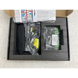 Trace Elliot ELF Ultra Compact Bass Amplifier; 200 watts; still in factory packaging and delivery box with paperwork; and Trace Elliot 10