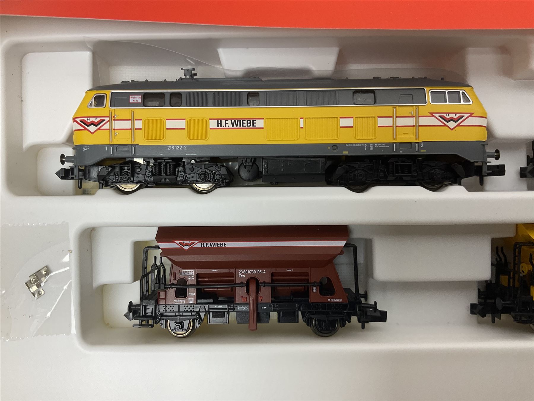 Fleischmann 'N' gauge - Zugset 781006 'WIEBE-Bauzug' Ep | Model