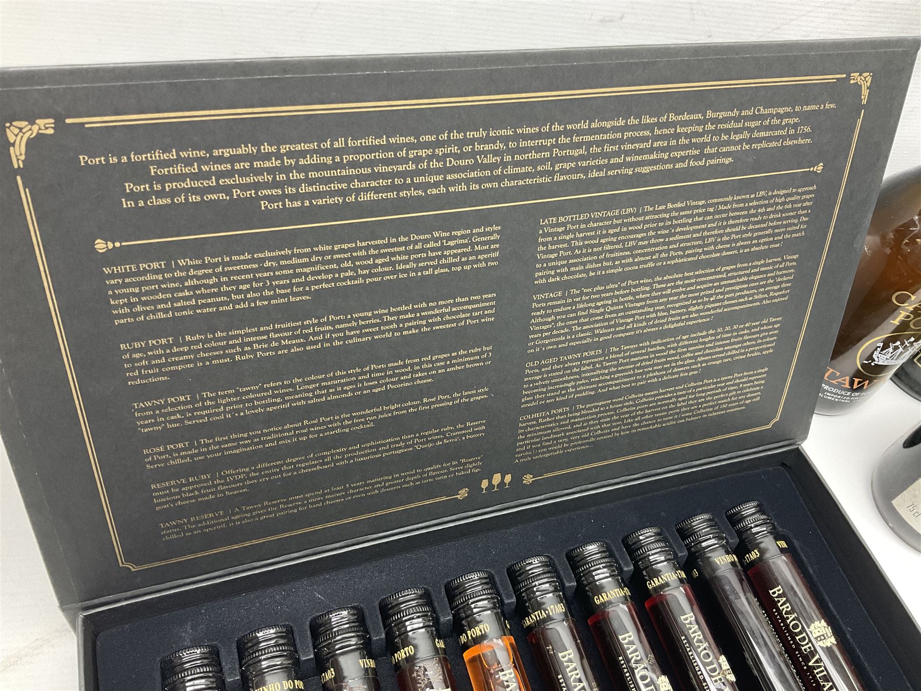 Mixed port, to include Don Pablo, 1982, port, Justerini and Brooks tawny port, calem port, etc, various contents and proof