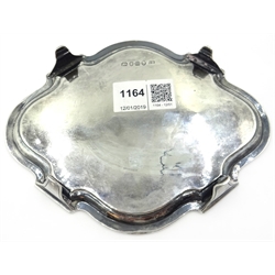  Silver teapot stand by Henry Chawner London 1787 length 16cm 3.5oz  
