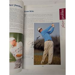1993 Ryder Cup programme, signed by Nick Faldo, Payne Stewart, etc