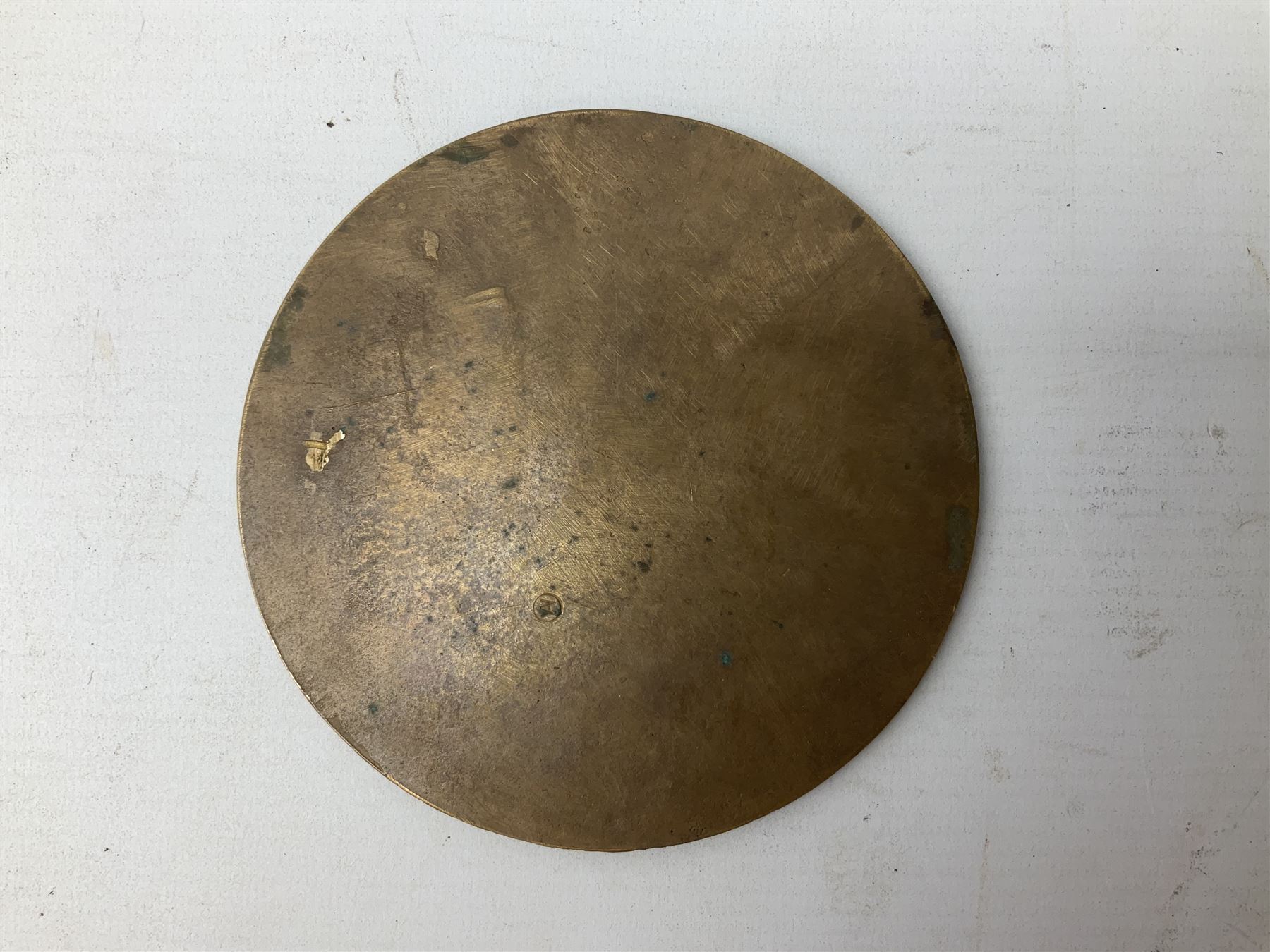 WWI bronze death plaque - John Stuart Phelps