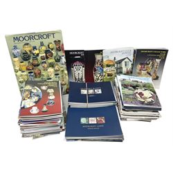Moorcroft, 1897-1993 revised edition; an illustrated guide to Moorcroft Pottery, a hard back book by Paul Atterbury, together with a quantity of Moorcroft Collector's Club magazines