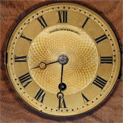 Payne of New Bond Street London mantle clock, the dial Roman numerals and signed Payne and Co, H23cm