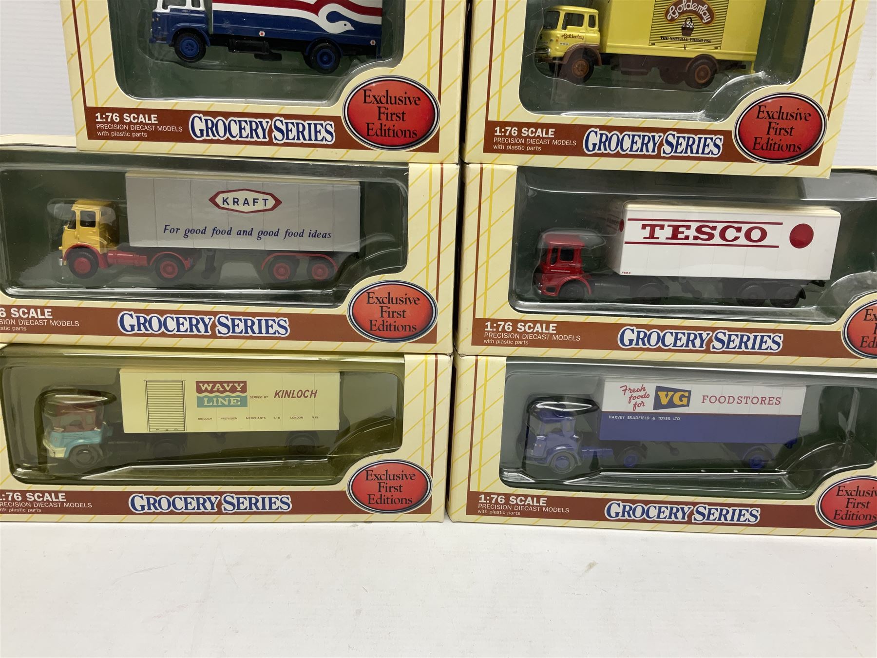 Collection of Exclusive First Editions 1 76 scale die cast models including twelve Brewery Series and eight Grocery Series all boxed 20 Toys Models