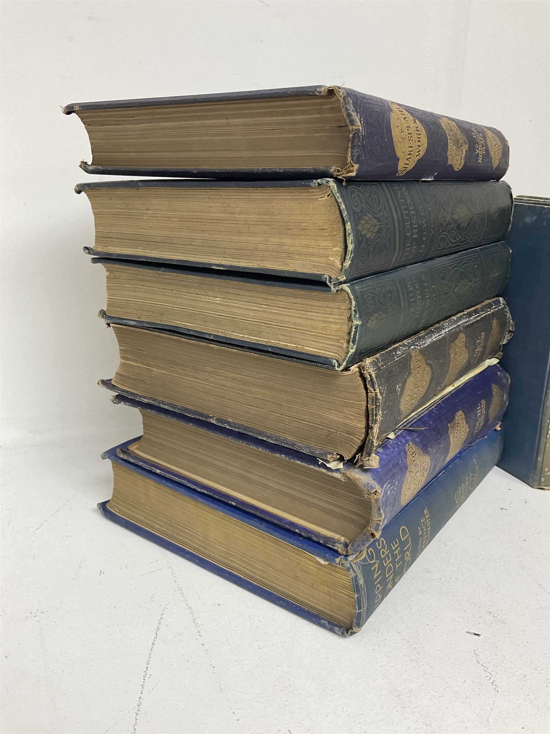 Collection of books including Hinnerd, Shirley; The Amateur's Kitchen Garden, Wright, Walter. P; Handy Perennials and Herbaceous Boards, and Garden Trees and Shrubs, Prescott, William H; The Conquest of Mexico etc 