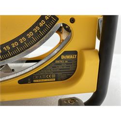 DeWALT DW745 table saw