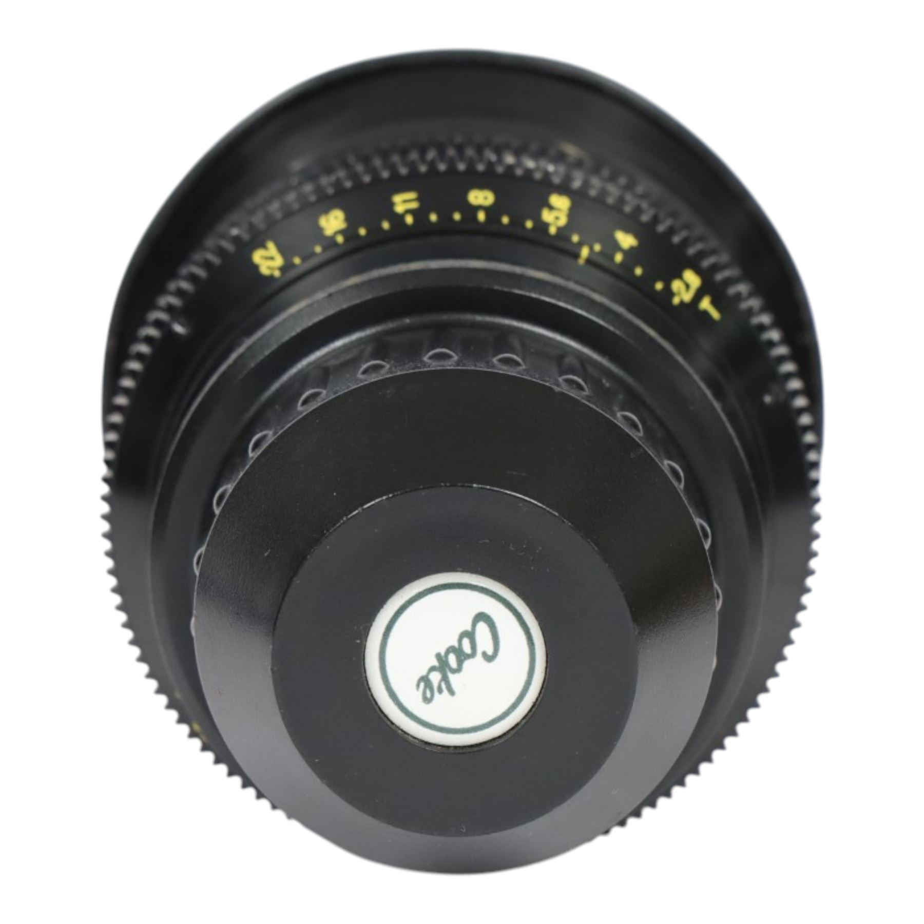 Cooke Mini S4/i 18mm T2.8 prime lens with PL mount, serial no. 8018-0714, with front and back lens caps
