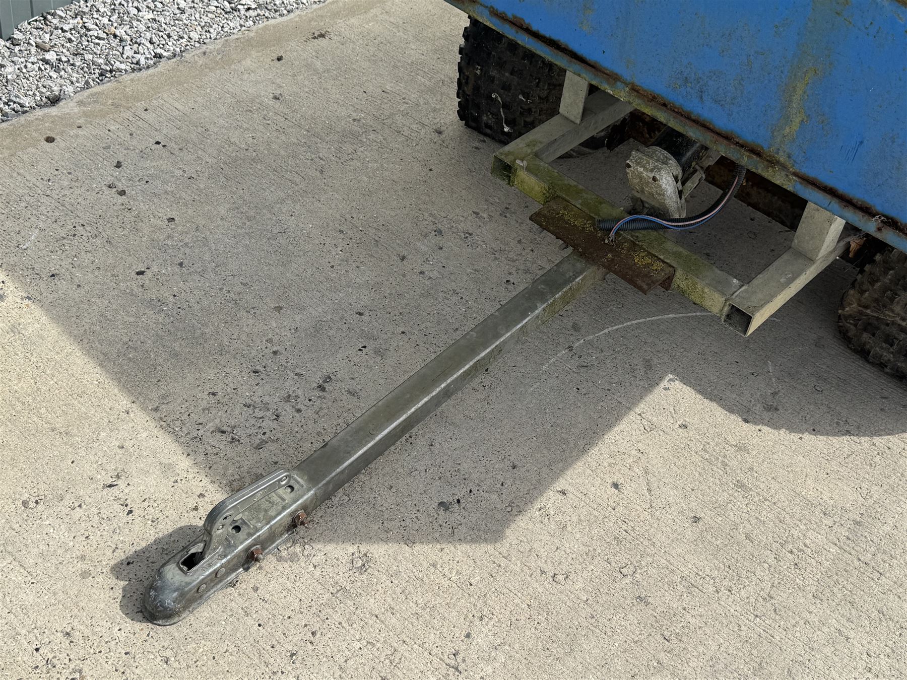 Apache AGG1600 four wheel tipper trailer