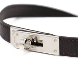  Hermès Kelly wrap leather bracelet, boxed 