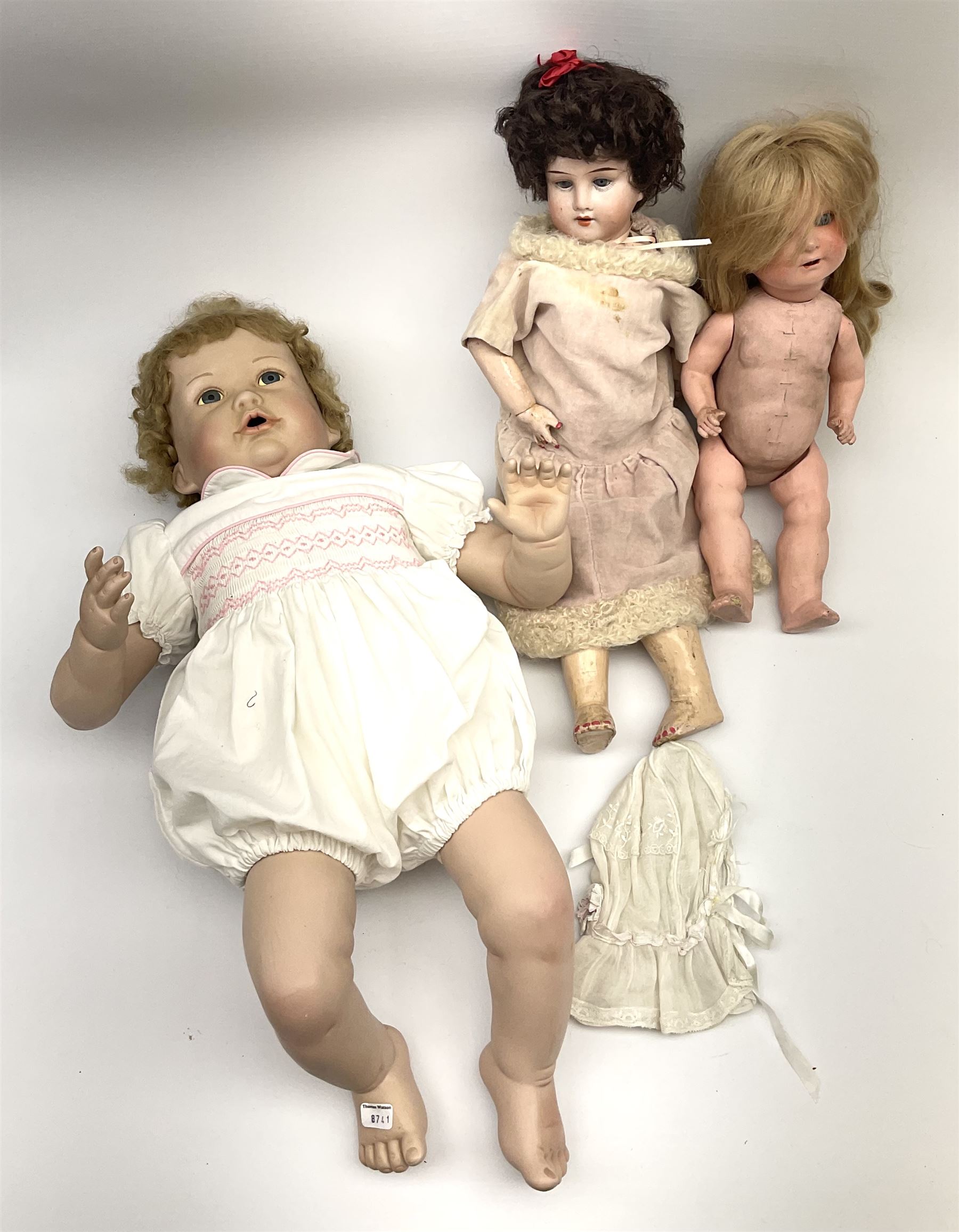 A modern ceramic head doll Antiques, Collectables, Ceramics