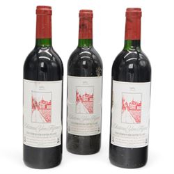 Chateau Yon-Figeac 1984 Saint-Emilion Grant Cur Classe, unknown proof 75cl, three bottles  