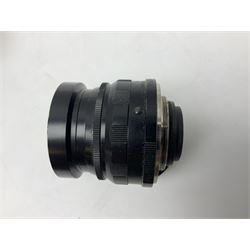 Voigtlander Bessa-R rangefinder camera body, serial no. 00118622, with 'Voigtlander Nokton F 1.5 50mm' lens, serial no. 9960078 and 'Voigtlander Ultron 35mm F 1.7' lens, serial no.9050024 