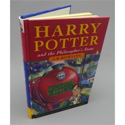  Rowling J.K: 'Harry Potter and the Philosopher's Stone' 1st Ed. 3rd printing, with d/w, not price clipped, 1vol  