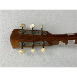 Levin LM 26 acoustic guitar, with carrying case. Provenance: This Guitar was on the INXS Dirty Honeymoon Tour 1994 