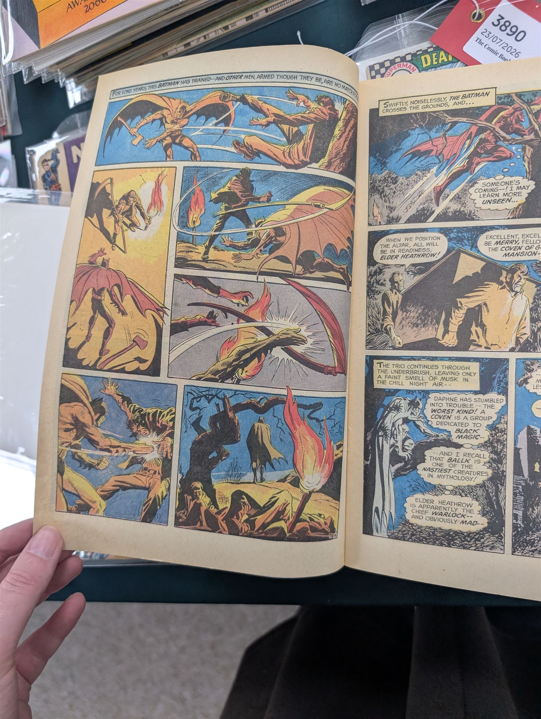 Fourteen DC Bronze Age 'Batman' comic books, spanning years 1970-1971, comprising issues #221, #222, #223, #224, #225, #226, #227, #228, #229, #230, #231, #233, #234 and #235