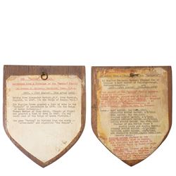 The Mather Family Archive - An extensive collection dating from 1690 to the 19th century of family indentures including Wills, Leases, Conveyances, Abstracts of Title etc .together with two 19th century photograph albums, ambrotypes, autograph and scrap books, ledgers etc and wall shields with the Mather crest, family tree etc.
The Mather family of Lancashire has a lineage of considerable historic interest on both sides of the Atlantic.  The family trace back to Richard Mather (1596-1669) a prominent Puritan minister who emigrated to New England in 1635. His descendants in America include his son, Increase Mather (1639-1732), president of Harvard College and his grandson Cotton Mather (1663-1728) who was an influential theologian and writer of early American history