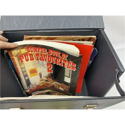 Sony PS1X310BT record player with original 2019 invoice; and quantity of sheet music in carrying case 