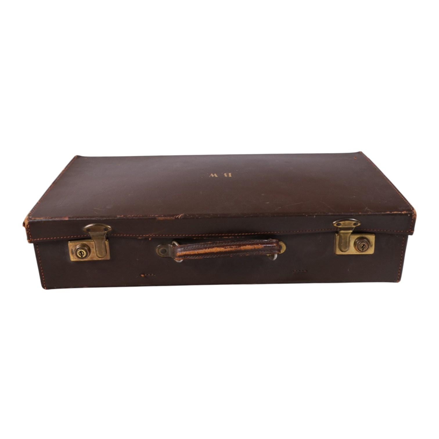 Masonic jewels, including six silver examples, hallmarked, with gavel, RAOB cuffs, apron and chain of office, in leather case with gilt initials