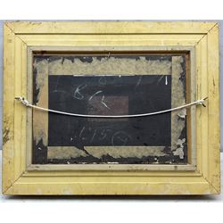 John Wilson Carmichael (British 1800-1868): On the Beach at Cullercoats, oil on board signed with initials and inscribed 'Sketch' 24cm x 34cm