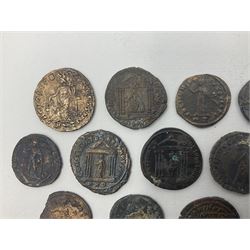 Roman Imperial Coinage, Constantine the Great (AD 306-337) and Constantine II (AD 337-340), twenty assorted bronze folles (20)