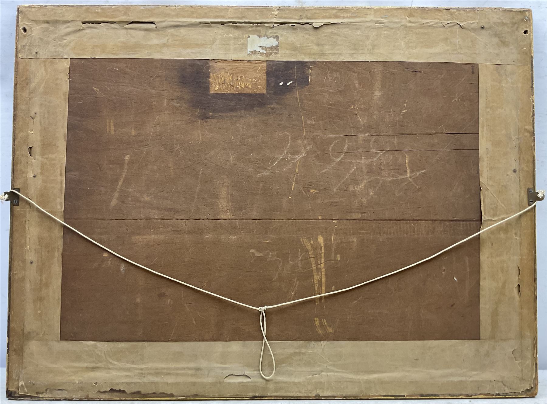 Arthur Winter Shaw (British 1869-1948): 'Folding Time', watercolour signed, titled and inscribed 'Purchased 1932' on the mount 36cm x 53cm