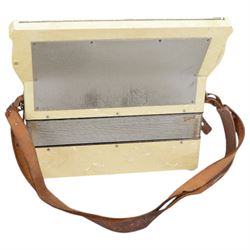 Hohner Verdi II - Swiss/German 1950's two octave piano accordion with 34 treble keys and 80 bass buttons, with a 15 fold bellows in a hard case.