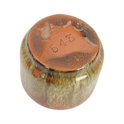 Collection of Linthorpe pottery vases, including pair of vases no 1558, tulip vase 1715 and six others  