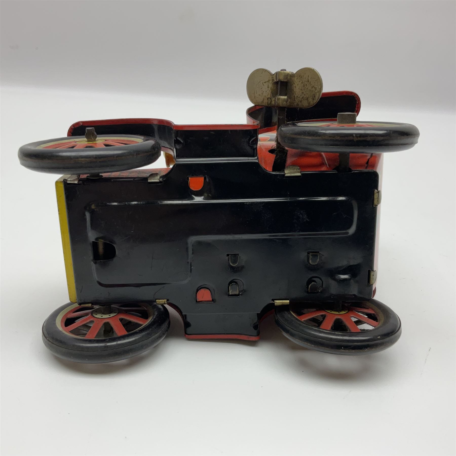 Clockwork circus tinplate car