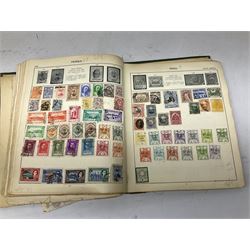 Great British and World Queen Victoria and later stamps, including QV penny black with red MX cancel, various penny reds, King George VI used high values to ten shillings, Australia, Austria, Belgium, Brazil, Cape of Good Hope, small number of Chinese stamps etc, first day covers and other similar items, in one box
