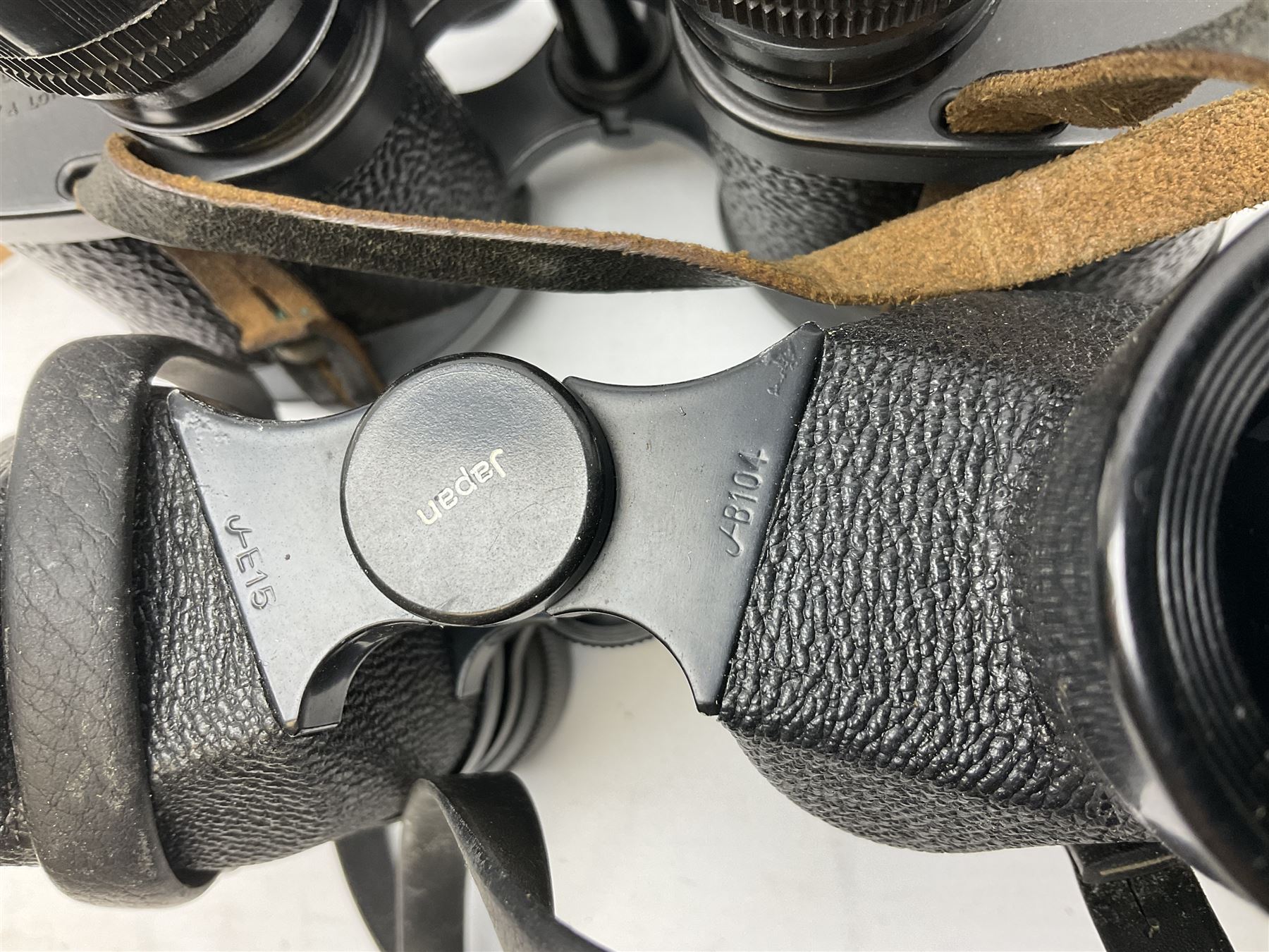 Ten cased pairs of binoculars, to include Rainbow 20x60, Barr & Stroud 7x, Yashica 7x50, Ross London Stepmur 10x50, Wray London Defiant 10x35, Canon 8x30 etc