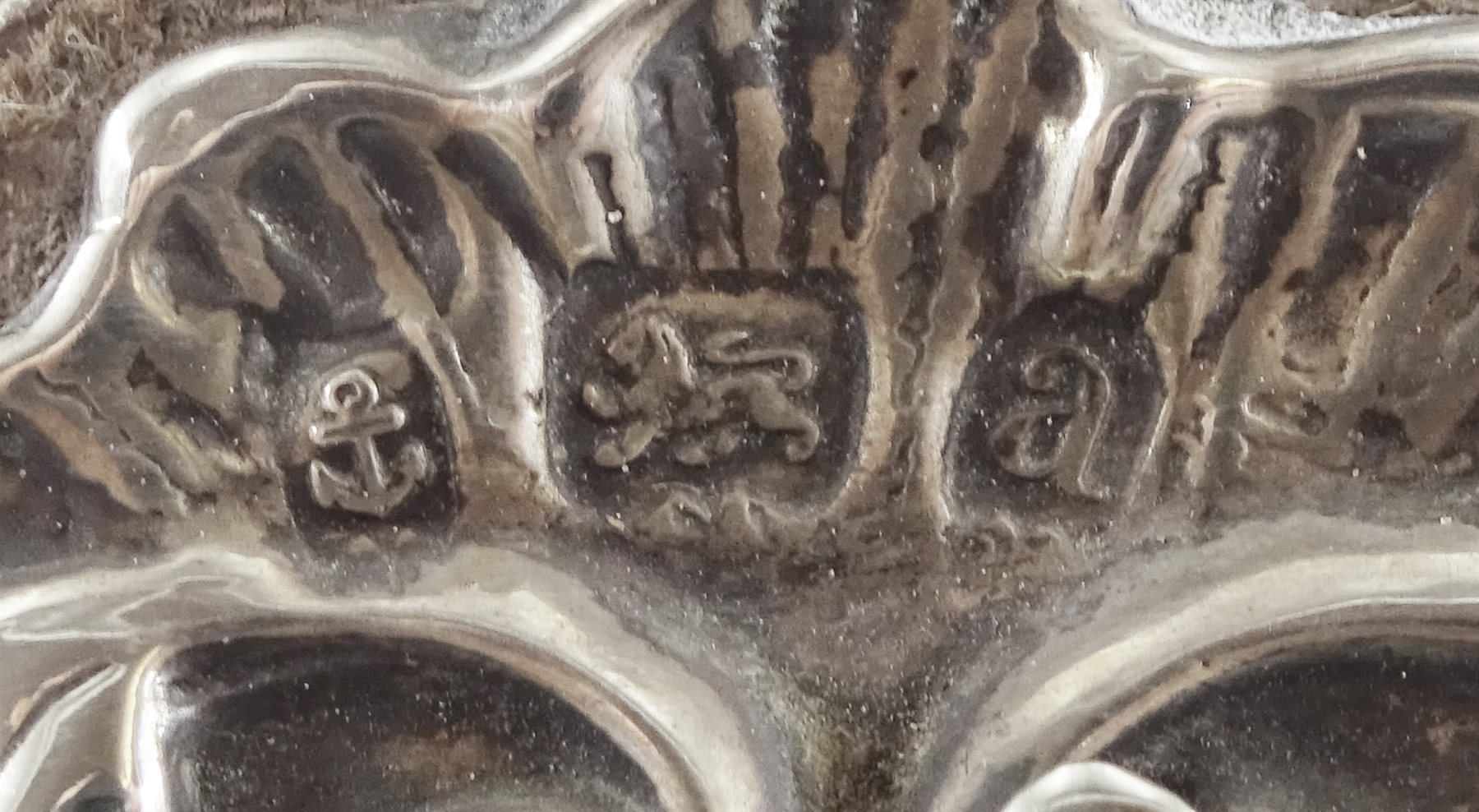 Victorian silver photograph frame embossed decoration by Henry Matthews 1900 and one other