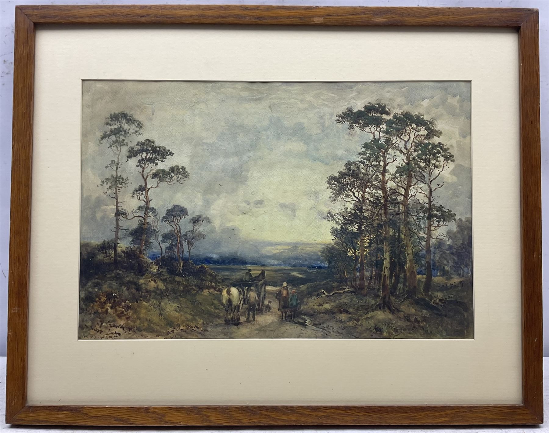 William Manners (British 1860-1930): Homeward Bound, watercolour signed 30cm x 45cm
