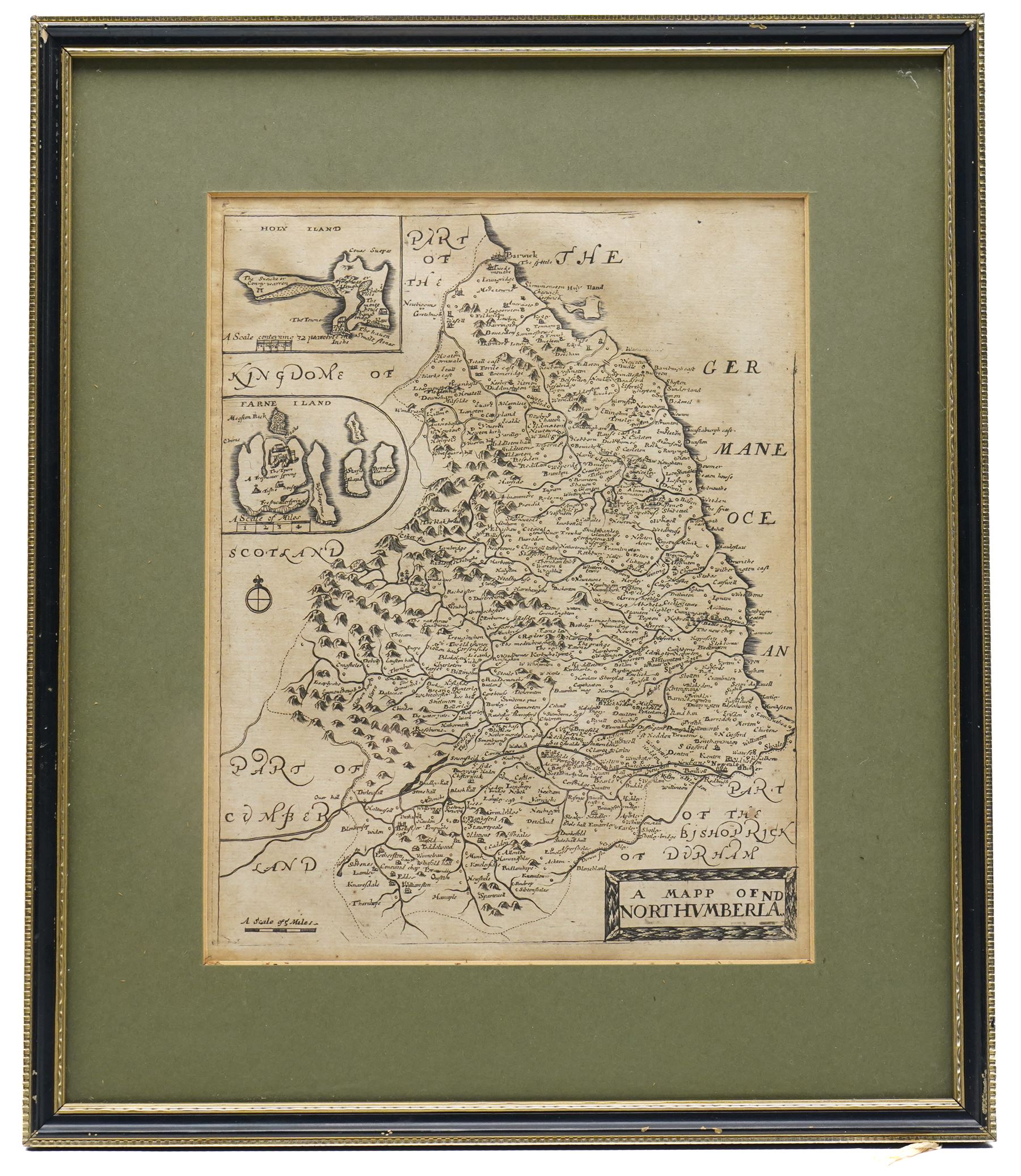 Topographical Interest - a collection of eight 18th century and later engraved and lithographic maps including two strip road maps (Bristol to York and Bristol), county maps of Gloucestershire (2), Westmoreland, Northumberland and Middlesex, together with a map of France max 28cm x 22cm (8)