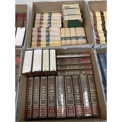 Large collection of law books, to include Halsbury’s Statutory Instruments, Atkin’s Court Forms, Halsbury’s Laws of England etc, in fourteen boxes  