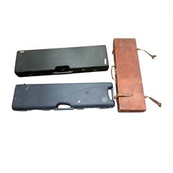 Three gun cases, including Beretta, and two others 