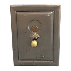 The Chatwood Safe Co cast iron Cash/Jewellery safe with two keys, W48cm, D47cm, H65cm