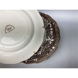 Royal Worcester Palissy Game Series pattern tea and dinner wares, to include two teapots, coffee pot, twelve cups and saucers in two sizes, four dinner plates etc (40) 