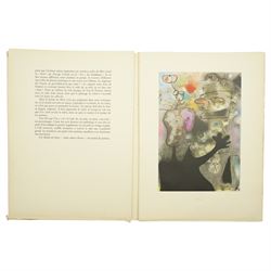 After Joan Miró (Spanish (Catalan) 1893-1983): 'Le Poète Préhistorique', folio containing colour plates pub. by Éditions d’Art Albert Skira, Geneva, circa 1950, from the portfolio 'Les Trésors de la Peinture Française' includes text by Raymond Queneau, deluxe art book with tipped-in colour reproductions 

