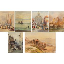 Thomas Swift Hutton (British 1860-1935): 'Tin Ghaut - Whitby', George Percy Bankart (Briti...