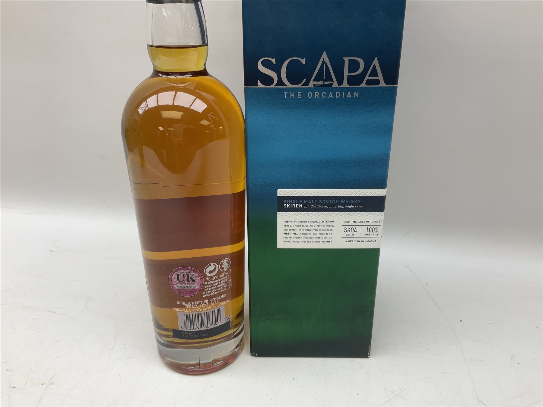 Scapa, The Orcadian single malt Scotch whisky, 70cl, 40% vol, Glenallachie, distillery edition speyside single malt Scotch whisky, 70cl, 40% vol, Glenfiddich, 12 year old, single malt Scotch whisky, 70cl, 40% vol and the Glenrothes, vintage reserve single malt whisky, 700ml, 40% vol (4)